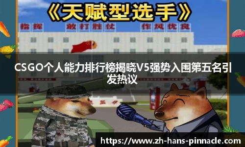 CSGO个人能力排行榜揭晓V5强势入围第五名引发热议